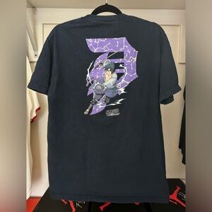 Primitive X Naruto Sasuke P Navy T-Shirt